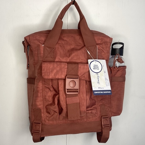 Tommy Bahama Convertible lightweight Rose Laptop Backpack /Water